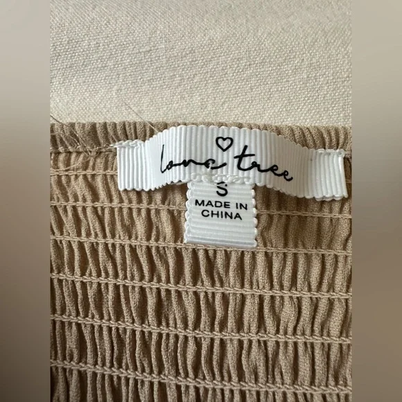 - Love Tree Crochet Top Size S Boho Coastal Bralette Beach Vacation Flirty Sexy - Picture 2 of 14